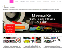 Tablet Screenshot of fusedcraft.com